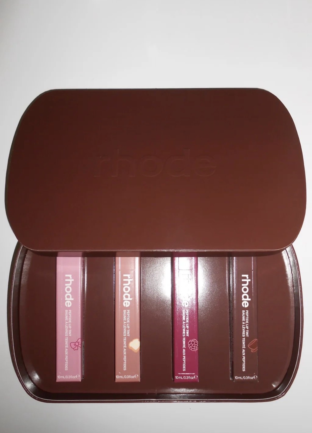 Rhode Peptide Lip Tint Set – 4 Pieces with case